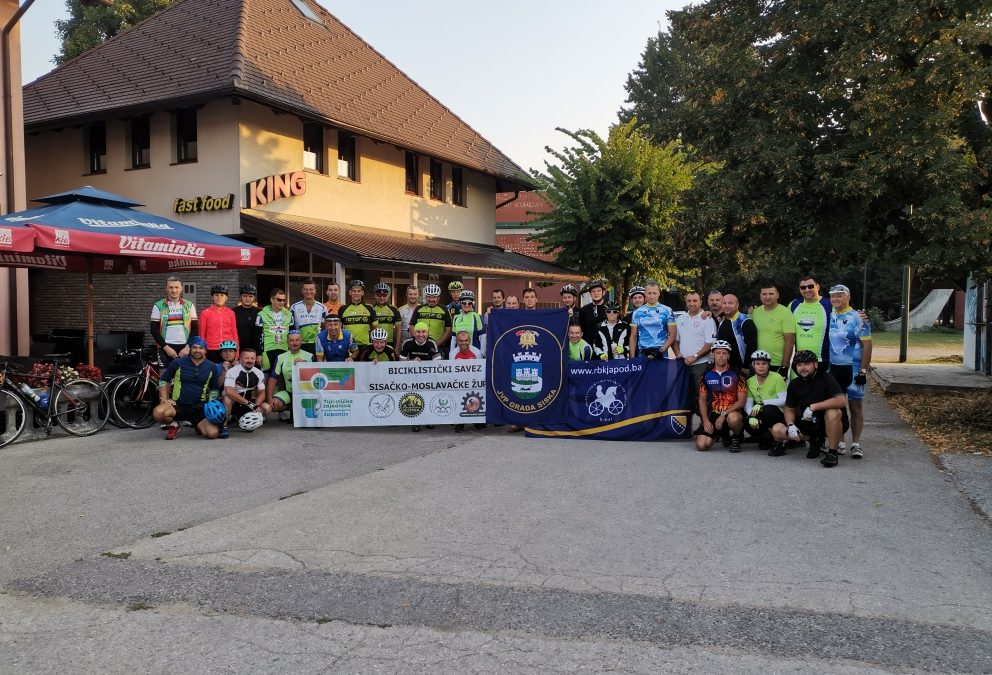 Izvještaj sa 3.biciklističkog maratona 2019 Sisak-Bihać-Vodice za kornatske vatrogasce