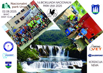 16. biciklijada Nacionalni park Una 2025